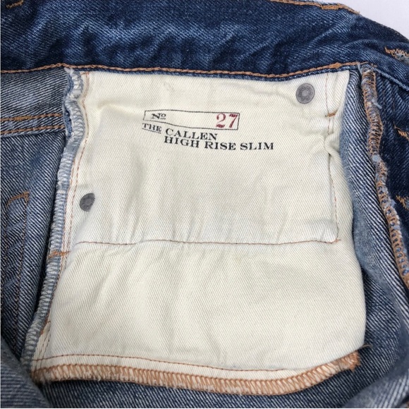 Polo Ralph Lauren High Rise Beaded Jeans - Picture 9 of 11